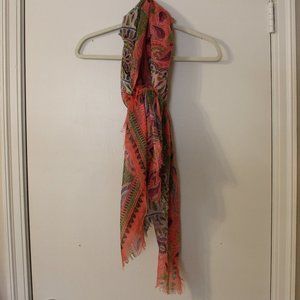 Spring-y Pink Scarf from Anthropologie